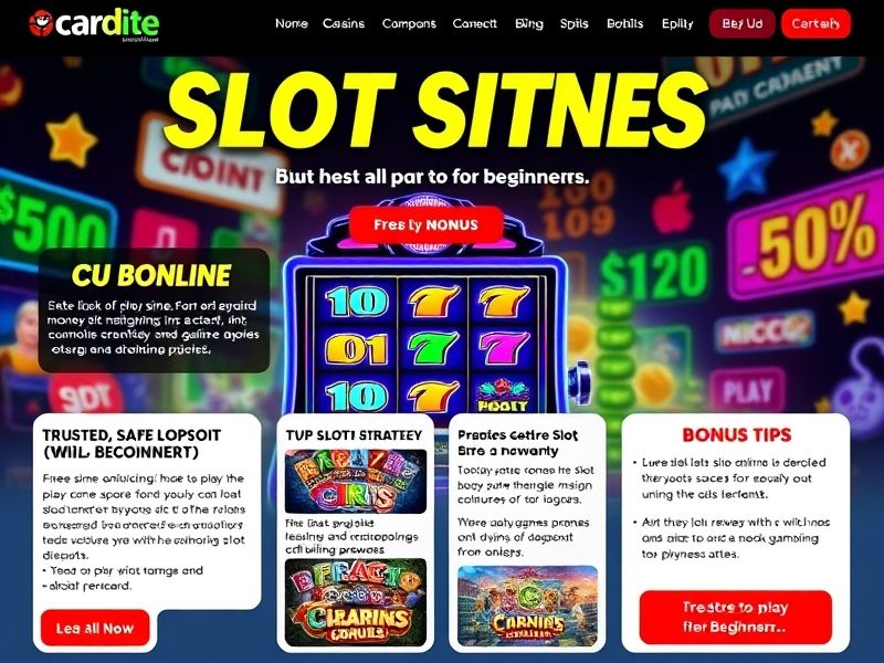 Explore trusted slot sites online with expert reviews, casino bonuses, and guides to improve your slot game strategies. Find secure platforms for all types of online gambling enthusiasts.